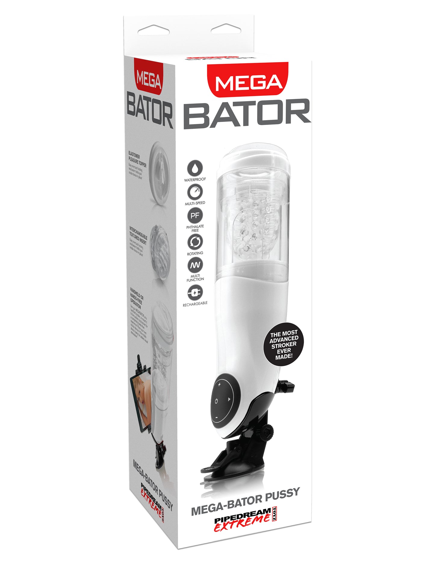 Pipedream Extreme Mega Bator Rechargeable Strokers