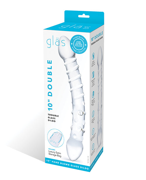 Glas Double Trouble Glass Dildo