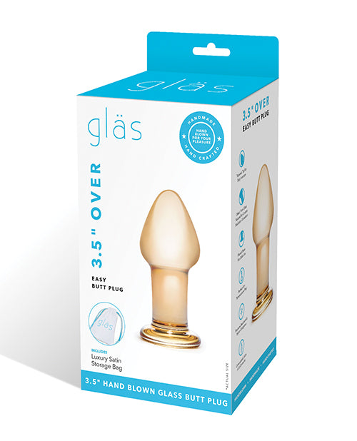 Glas Over Easy Butt Plug