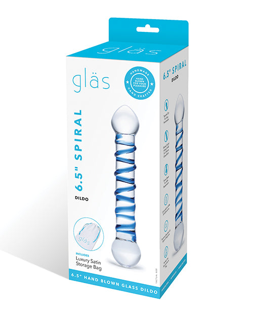 Glas Spiral Dildo