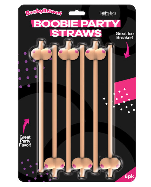 Booby Straws 6pk