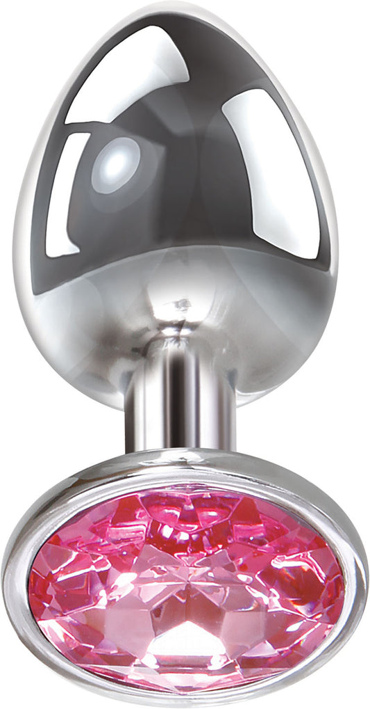 Adam & Eve Pink Gem Aluminium Anal Plug