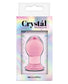 Crystal Premium Glass Butt Plug