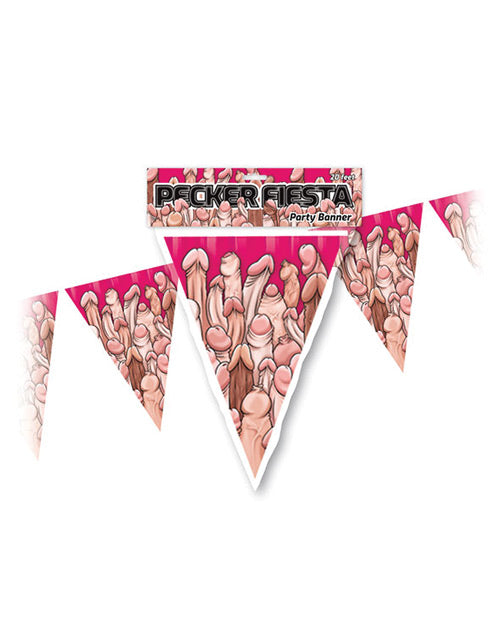 Pecker Fiesta Party Banner 20ft