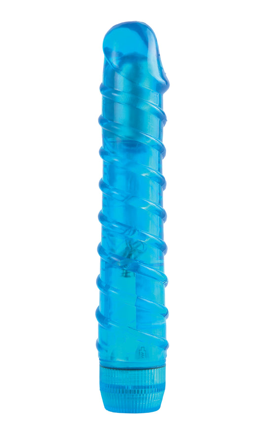 Juicy Jewels Aqua Crystal Vibrator