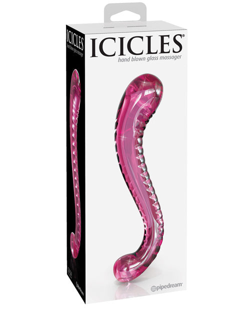 Icicles No 69 Hand Blown Glass G-Spot Dildo