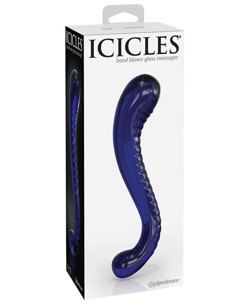 Icicles No 70 Hand Blown Glass G-Spot Dildo