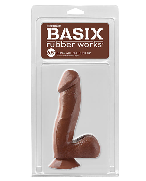 Basix Rubber Works Dildo w/ Suction Cup