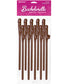 Bachelorette Party Favors Pecker Straws 10pc