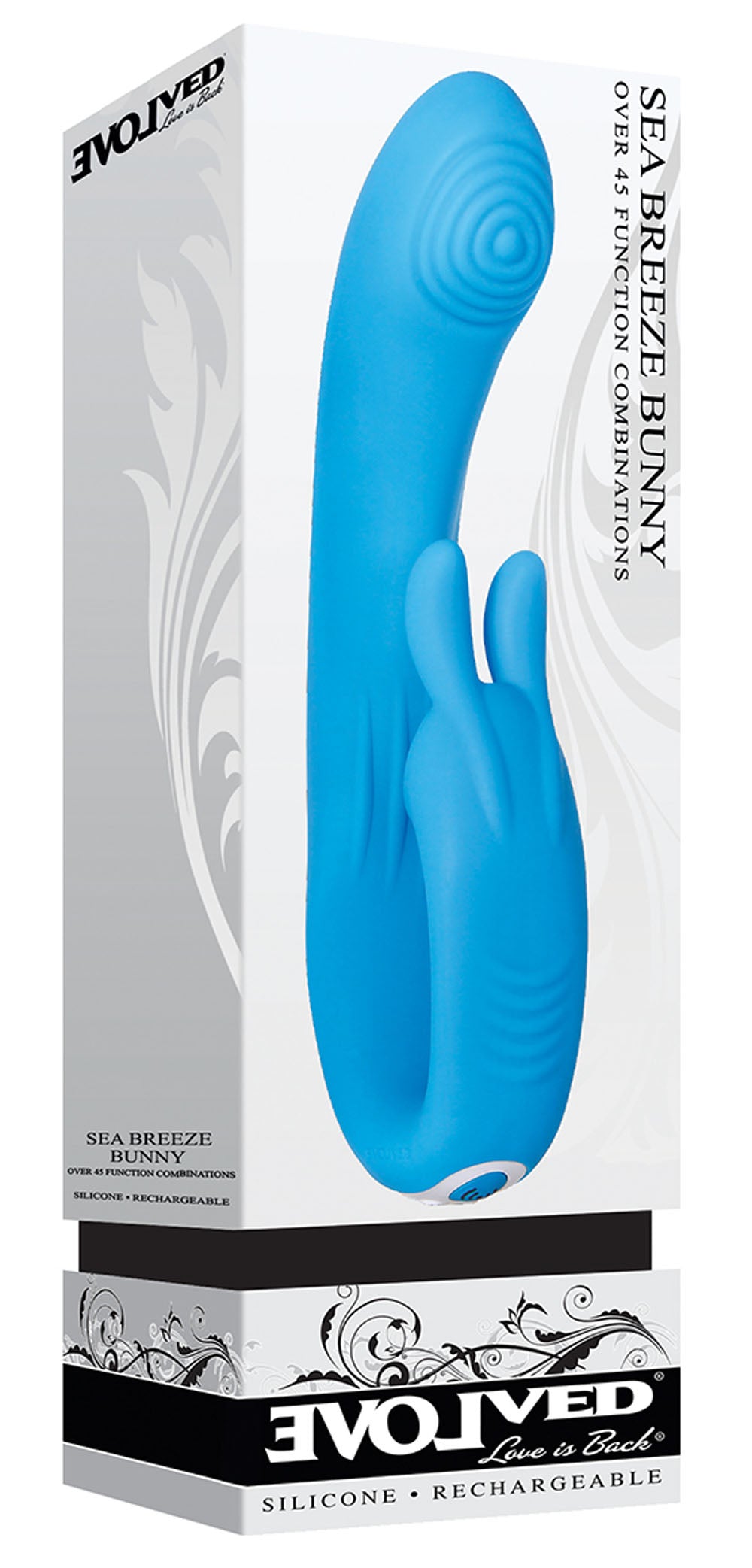 Evolved Sea Breeze Bunny Rechargeable Dual Stim