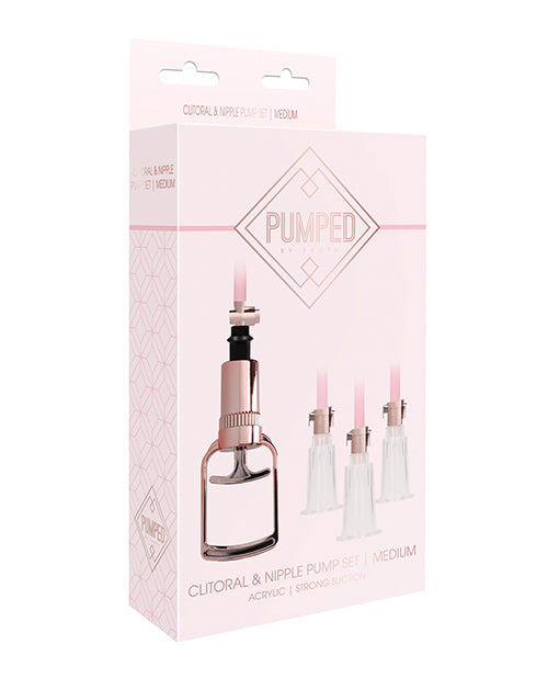 Pumped Clitoral & Nipple Pump Set