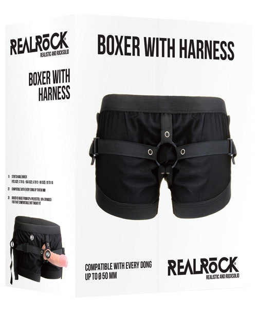 RealRock Boxer w/ Harness