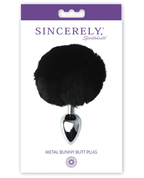 Sincerely Metal Bunny Butt Plug