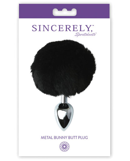 Sincerely Metal Bunny Butt Plug