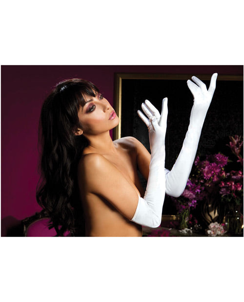 Satin Opera Length Gloves