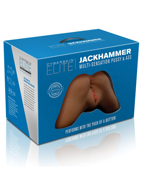 CyberSkin Elite Jackhammer Pussy & Ass