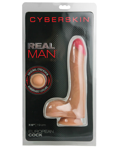 CyberSkin Real Man European Cock w/ Balls