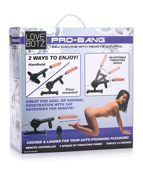 LoveBotz Pro-Bang Sex Machine w/ Remote Control