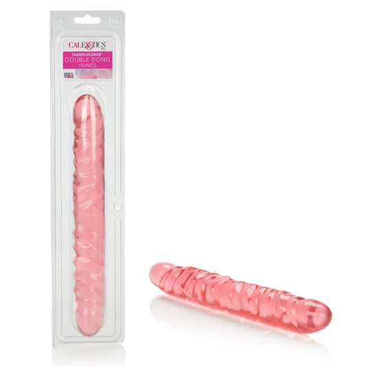 Translucence 12"Veined Double Dildo