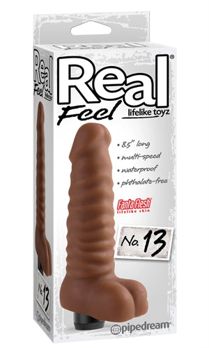 Real Feel Lifelike Toyz No. 13 Multi-Speed Waterproof Dildo