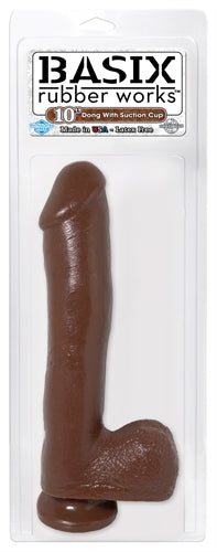 Basix Rubber Works Dildo w/ Suction Cup