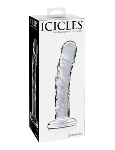 Icicles No 62 Hand Blown Glass Dildo