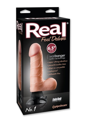 Real Feel Deluxe No. 1 Multi-Speed Waterproof Dildo