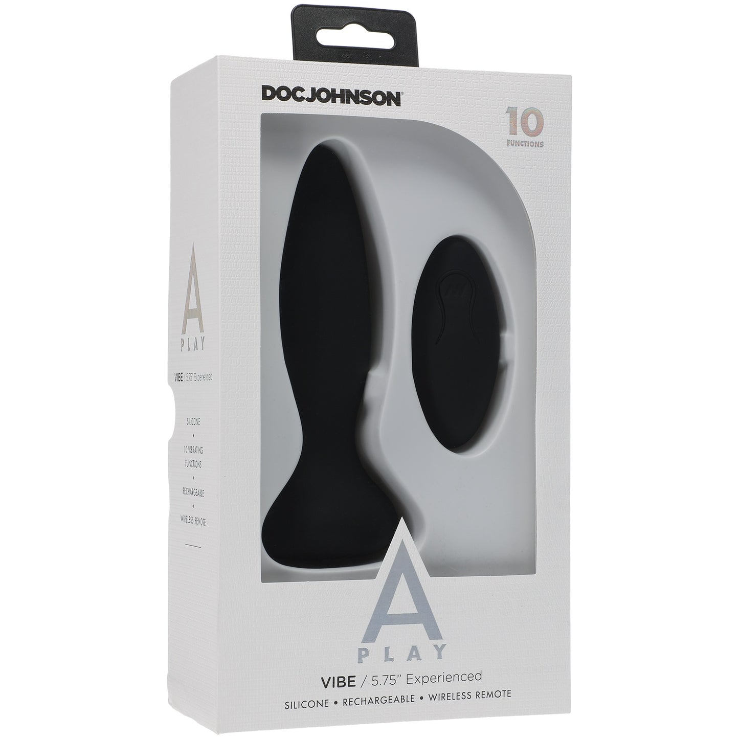 A-Play Rechargeable Silicone Experienced Anal Plug w/ Remote