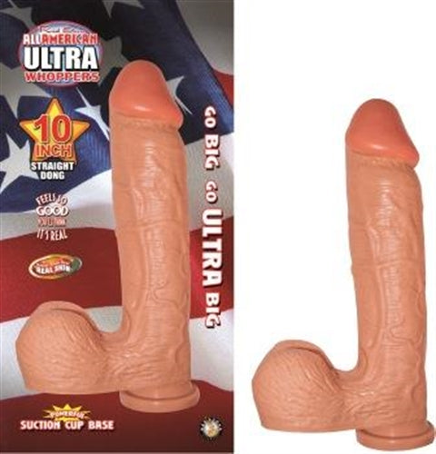 RealSkin All American Ultra Whoppers Straight Dildo