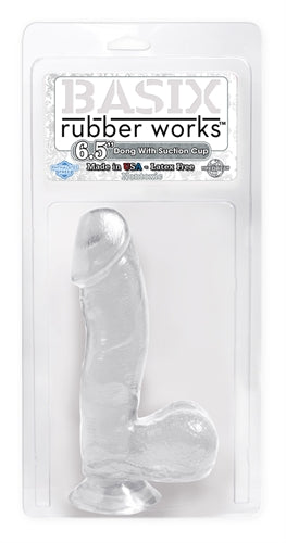 Basix Rubber Works Dildo w/ Suction Cup