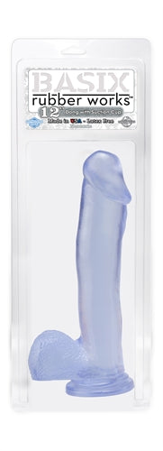 Basix Rubber Works Dildo w/ Suction Cup