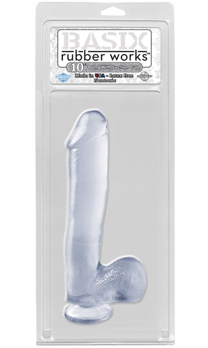 Basix Rubber Works Dildo w/ Suction Cup