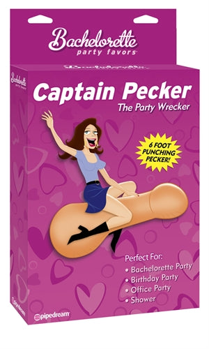 Bachelorette Party Favors Captain Pecker Inflatable