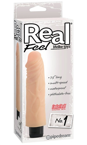 Real Feel Lifelike Toyz No. 1 Multi-Speed Waterproof Dildo