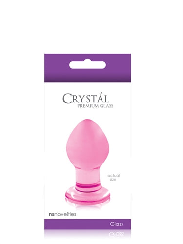 Crystal Premium Glass Butt Plug