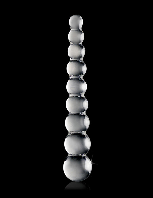 Icicles No 2 Hand Blown Glass Rippled Massager