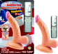 RealSkin All American Mini Whoppers Vibrating Curved Dildo w/ Balls