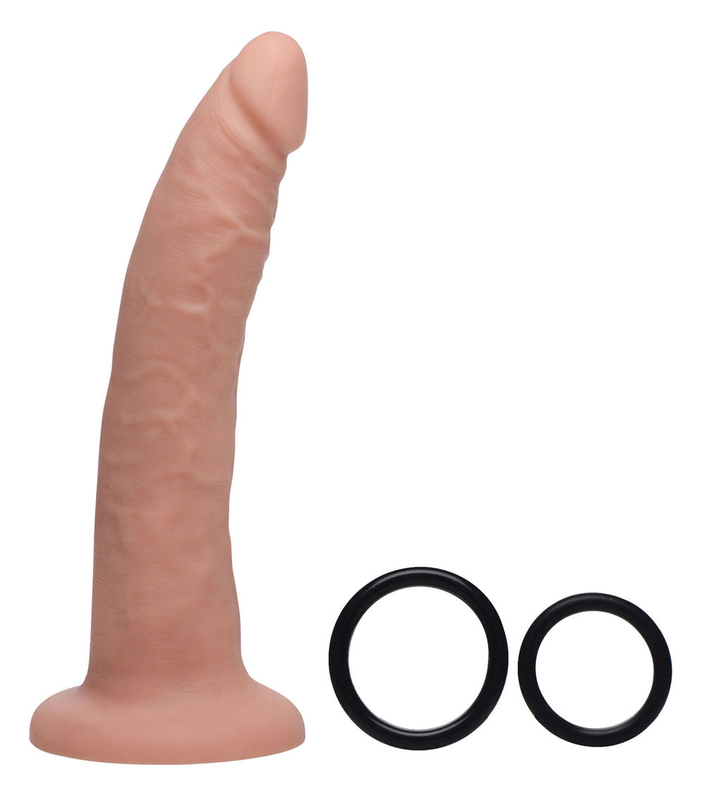 Strap-U Charmed 7.5" Silicone Dildo w/ Harness