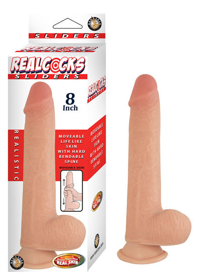 Realcocks Sliders Moveable Skin Dildo