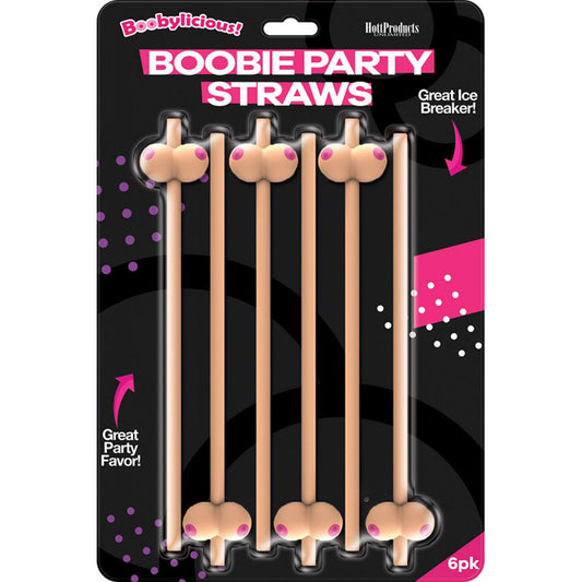 Booby Straws 6pk