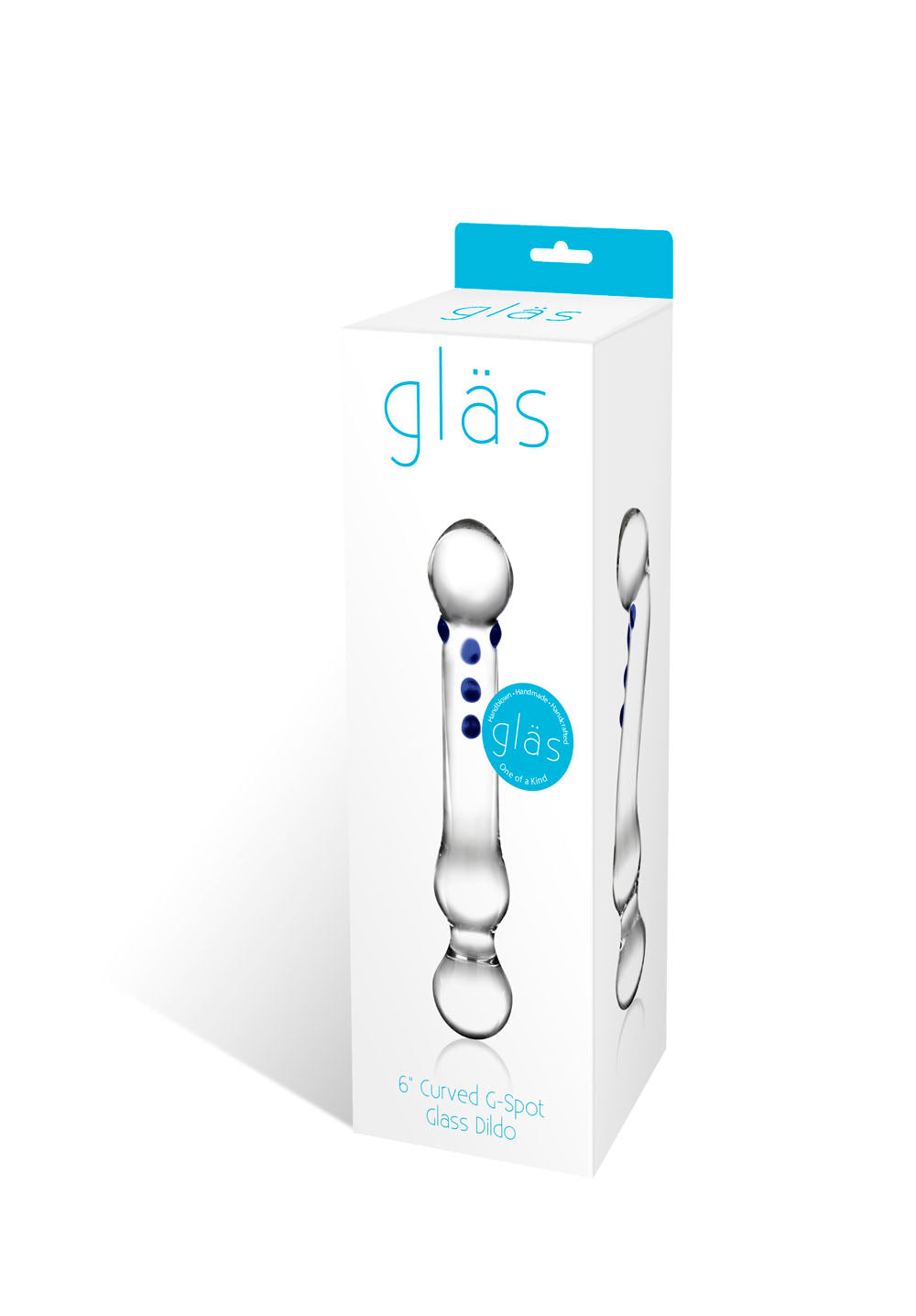 Glas Curved G-Spot Glass Dildo