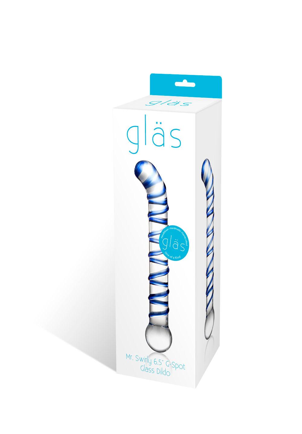 Glas Mr. Swirly G-Spot Glass Dildo