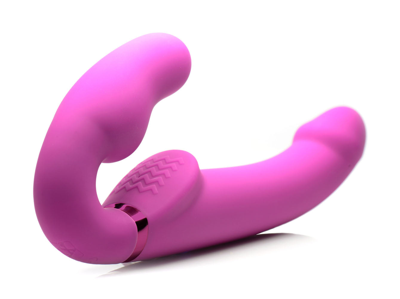 Strap-U Evoke Ergo Fit Strapless Strap-On Dildo w/ Remote