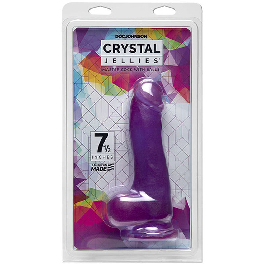 Crystal Jellies Master Cock w/ Balls