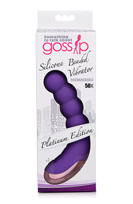 Gossip Silicone Beaded Vibrator