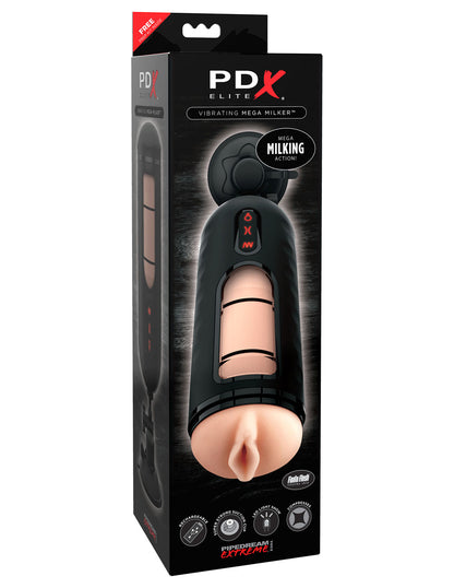 Pipedream Extreme Elite Vibrating Mega Milker Stroker